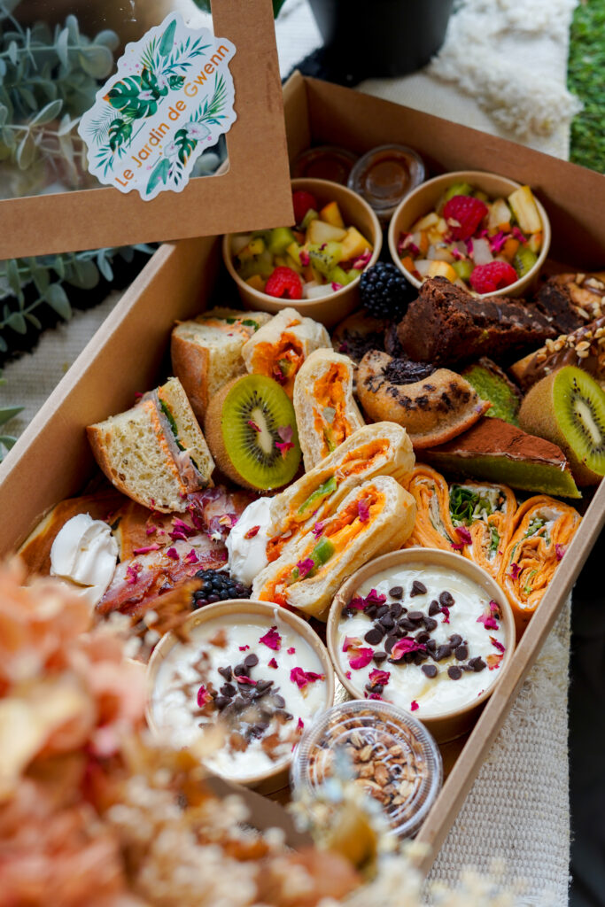 grande brunch box le jardin de gwenn brest