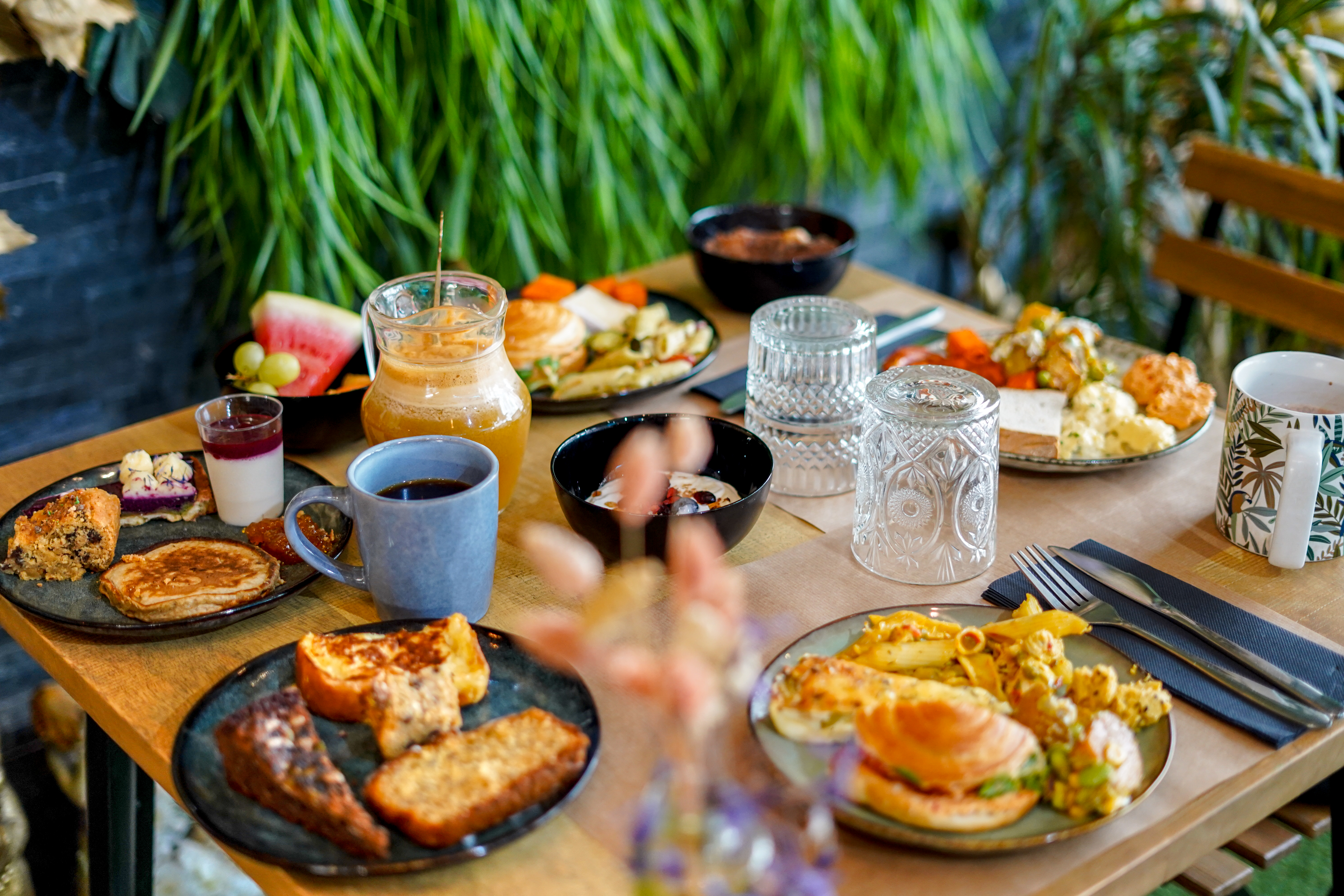 brunch brest le jardin de gwenn buffet à volonté