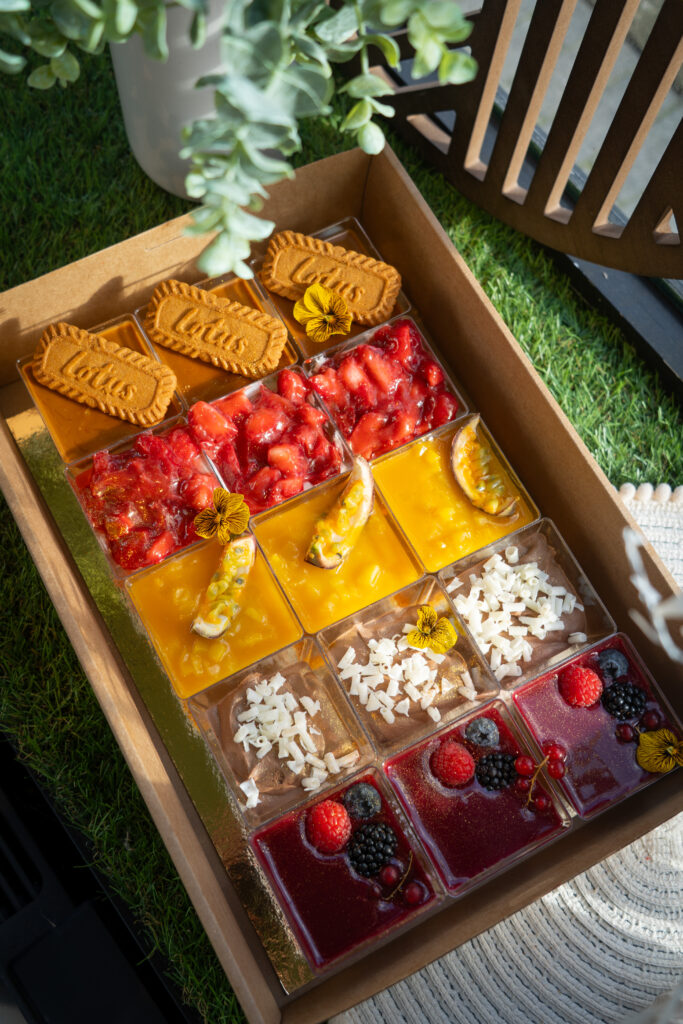 Box verrines sucrées