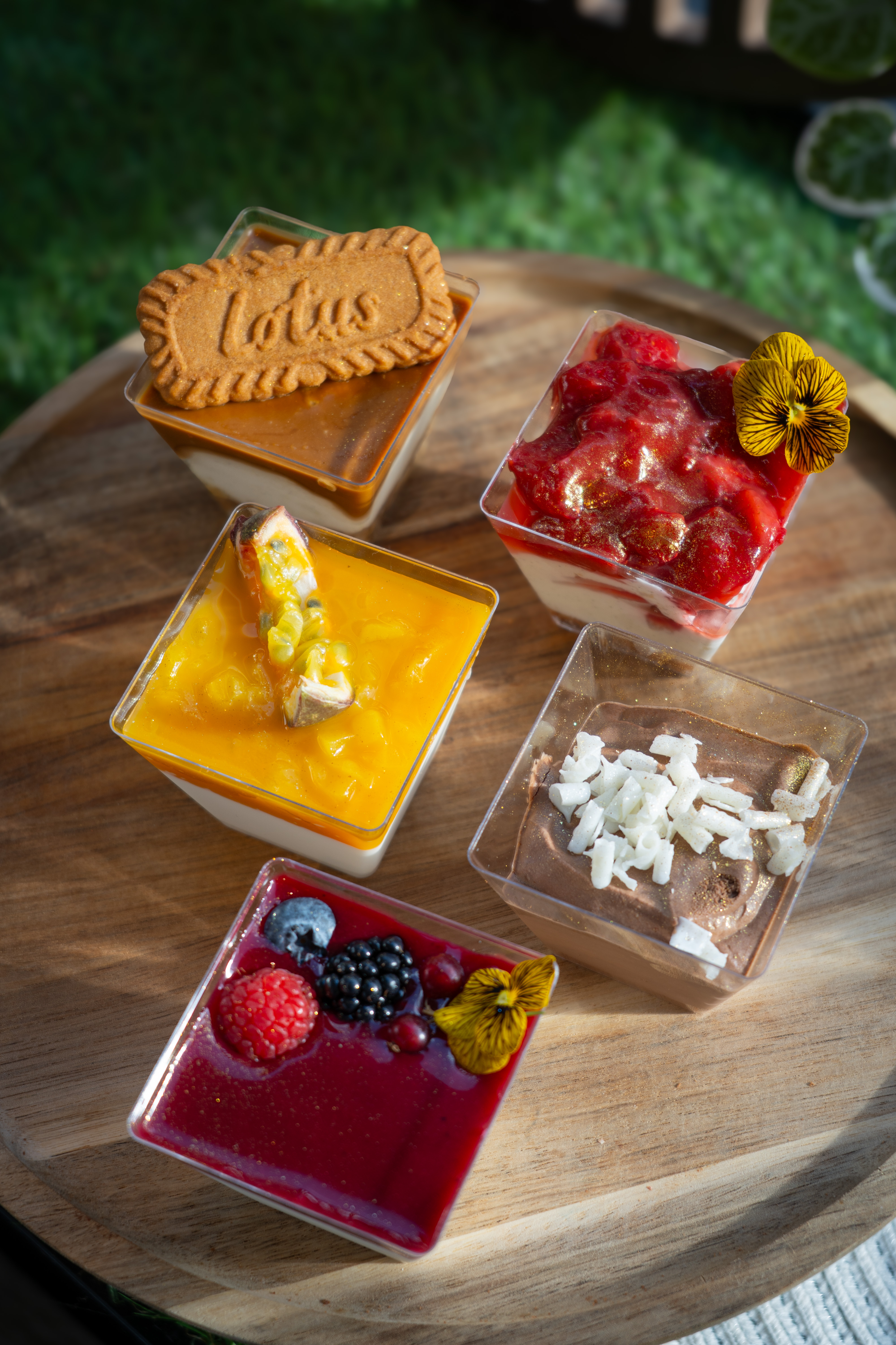 Box verrines sucrées